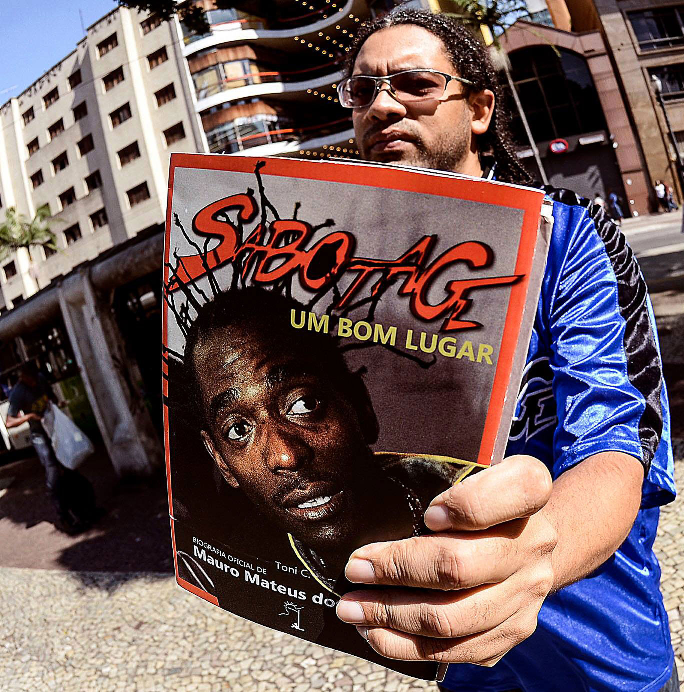 Toni C., autor da biografia de Sabotage. (Foto Marcio Salata/Divulgação)