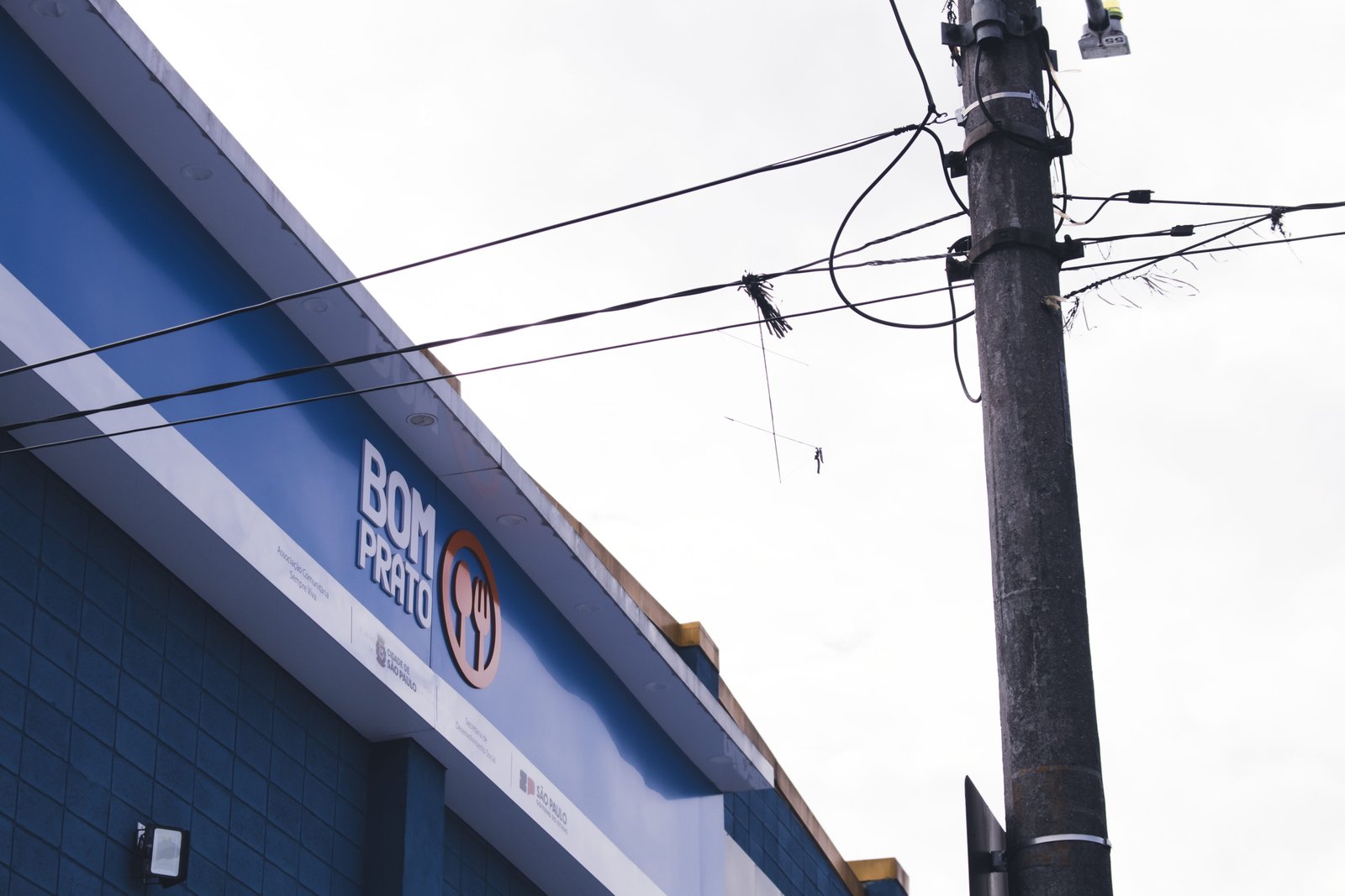 Fachada do Bom Prato M'Boi Mirim