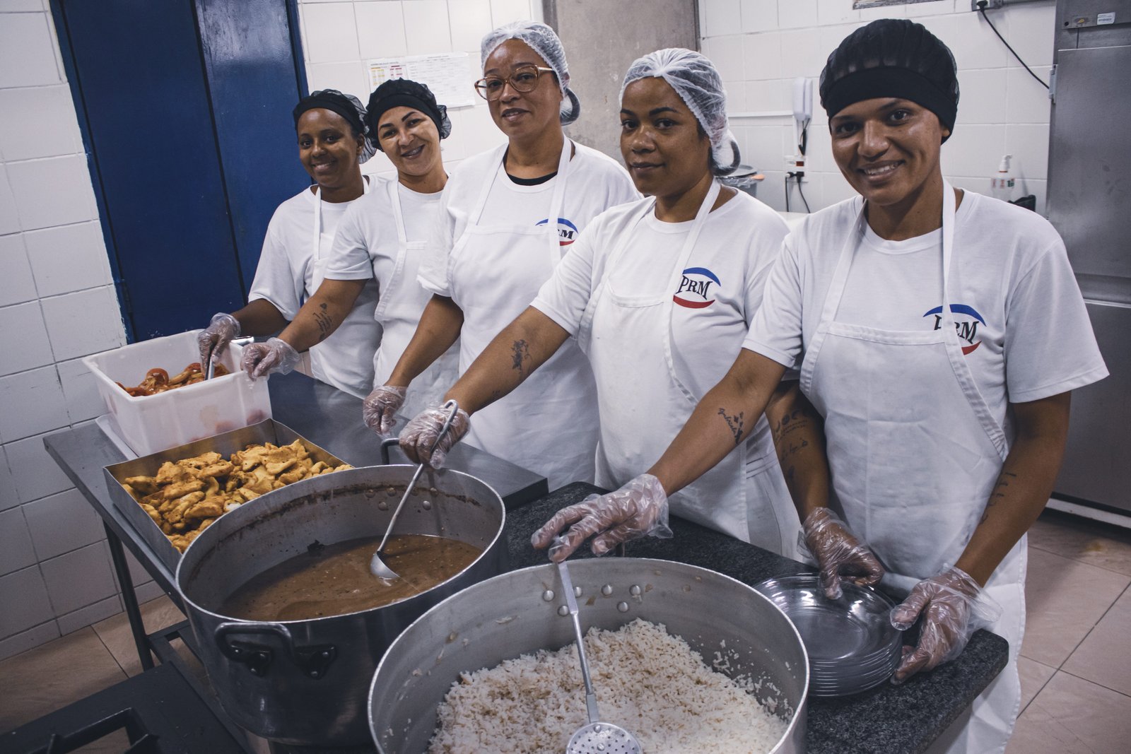 As "tias da merenda" prepararam tudo