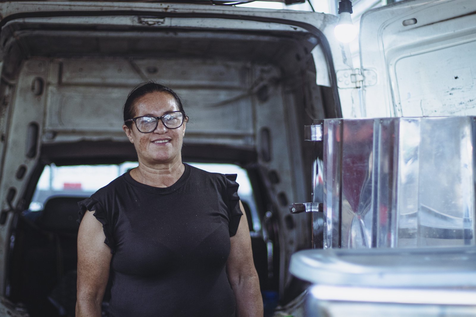 Maria do Socorro Alves, 56 anos, também é moradora do Parque Residencial Cocaia e sempre foi autônoma