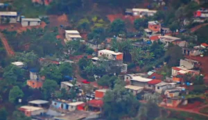Foto panorâmica do bairro em Mairiporã