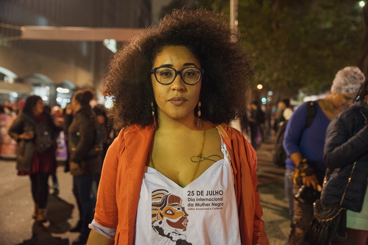 Juliana Gonçalves, articuladora da Marcha das Mulheres Negras em São Paulo (arquivo pessoal)