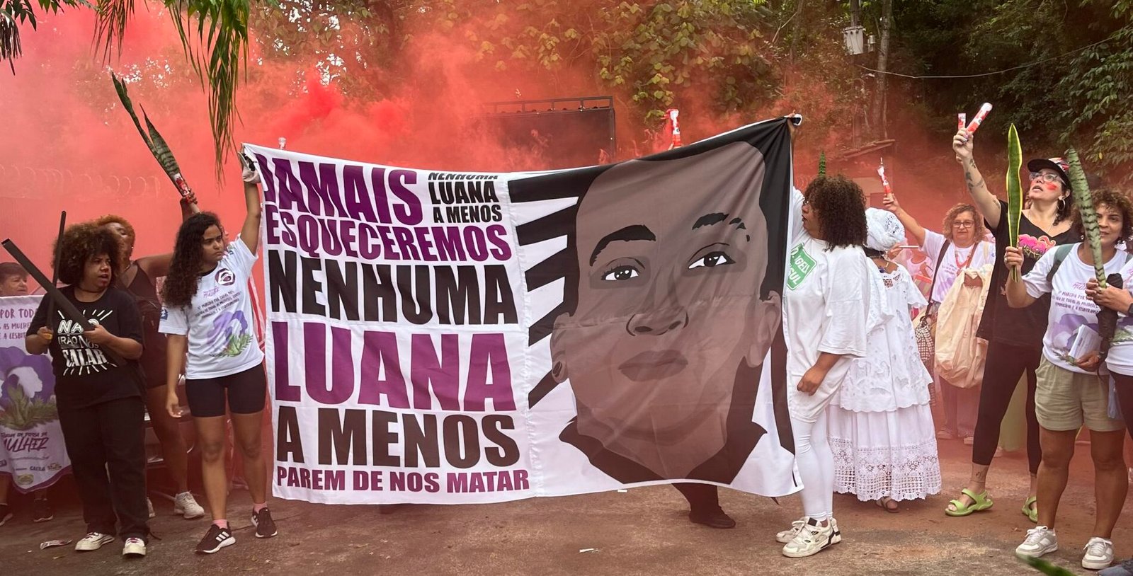 Marcha toma ruas da Zona Sul de São Paulo (foto: Adriana Novaes)