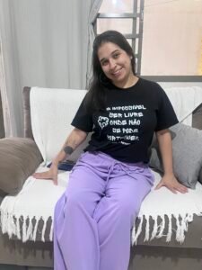 Lis Teodozio, criadora da rede RAFA na Perifa (foto Adriana Novaes)