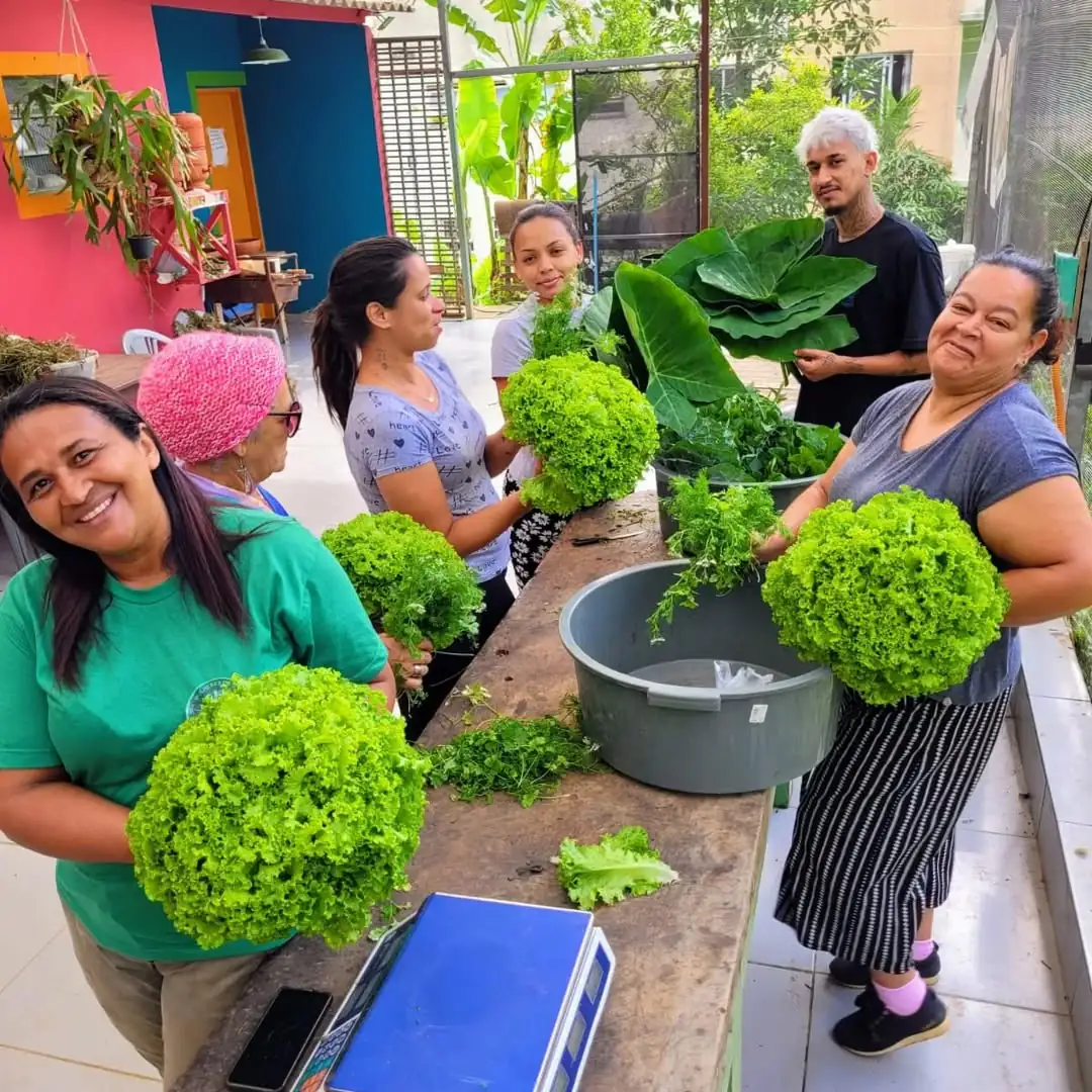 Mulheres do GAU, na zona Leste (divulgação)
