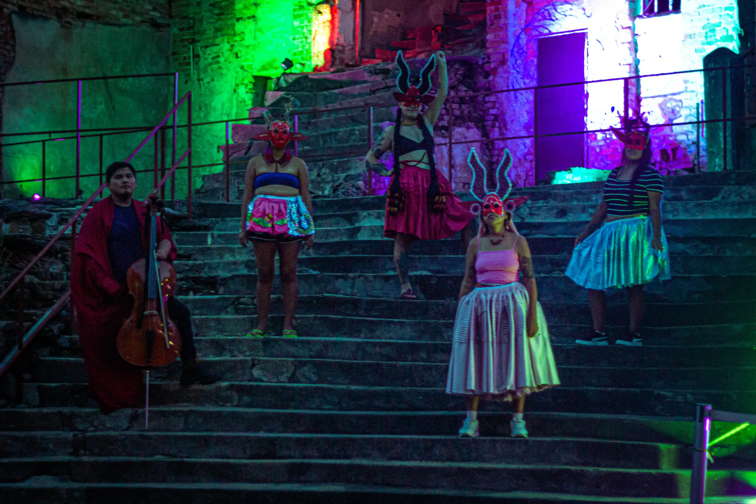 Cholitas da Babilônia (Foto: AretaPadma)